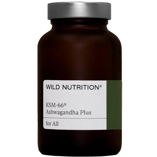 Wild Nutrition KSM-66 Ashwagandha Plus Capsules 60 Capsules