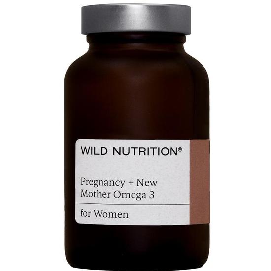 Wild Nutrition Pregnancy + New Mother Omega 3 Capsules
