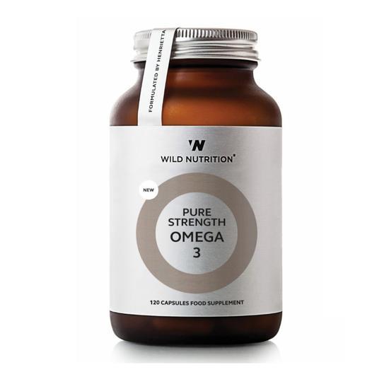 Wild Nutrition Pure Strength Omega 3 120 Capsules