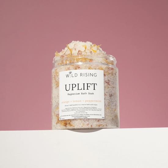 Wild Rising Uplift Orange, Lemon & Peppermint Bath Salts