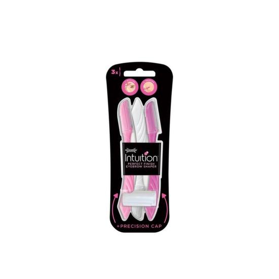 Wilkinson Sword Intuition Perfect Finish Eyebrow Shaper x3