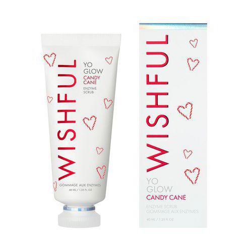 Wishful Yo Glow Candy Cane Enzyme Scrub 40ml