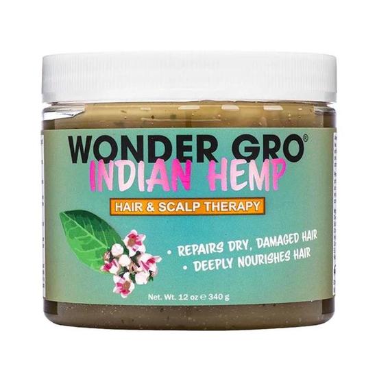 Wonder Gro Hair & Scalp Conditioner Indian Hemp Scalp Therapy 340g