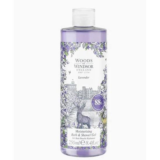 Woods of Windsor Lavender Moisturising Bath & Shower Gel 250ml