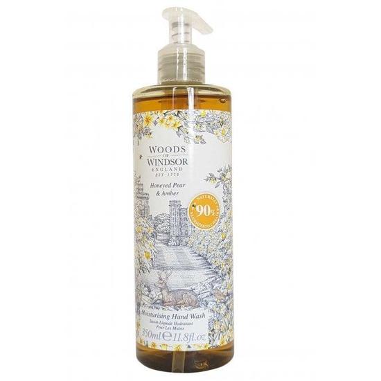 Woods of Windsor Moisturising Hand Wash Honeyed Pear & Amber 350ml