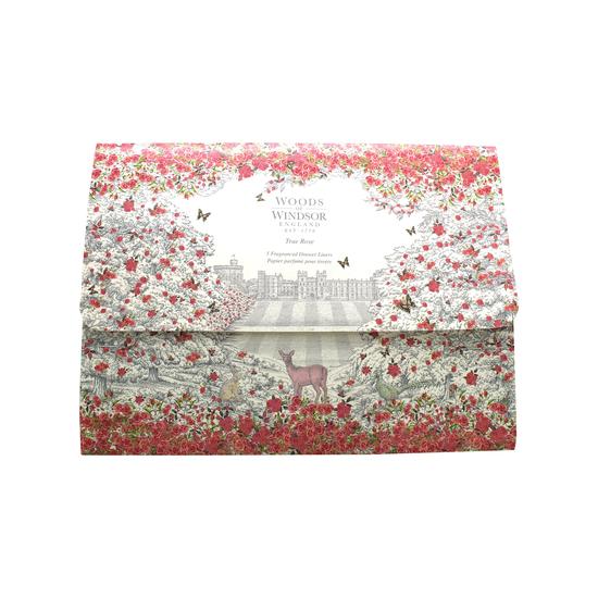 Woods of Windsor True Rose Drawer Liner 5 Pack