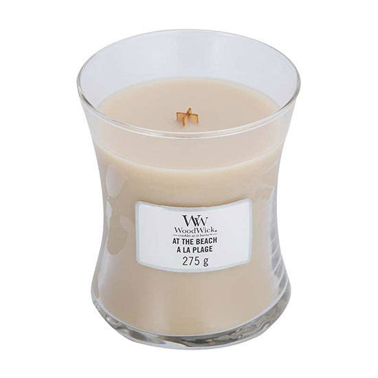 WoodWick At The Beach Medium Jar Candle