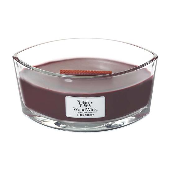 WoodWick Black Cherry Ellipse Candle
