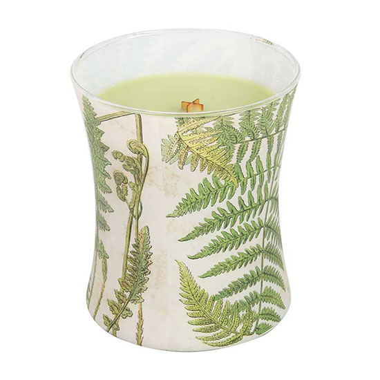 WoodWick Botanical Medium Hourglass Decal Fern