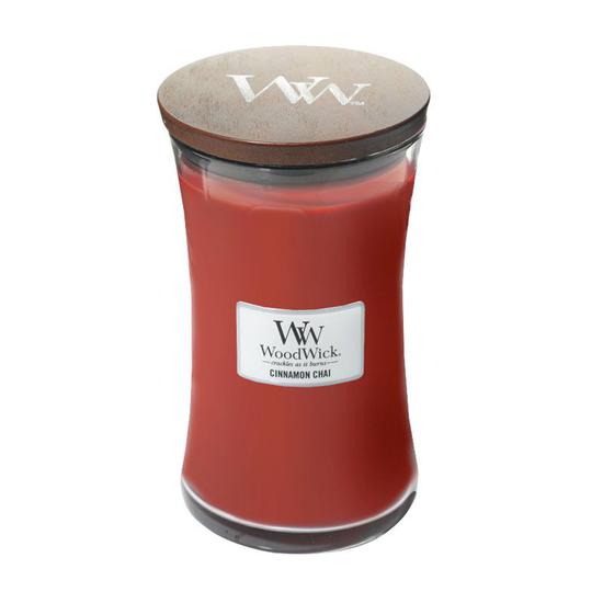 WoodWick Cinnamon Chai Large Jar Candle