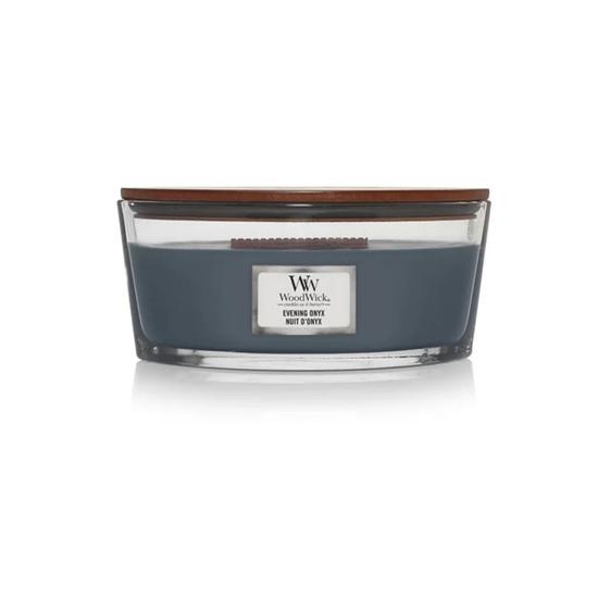 WoodWick Ellipse Evening Onyx Teardrop Candle Sales