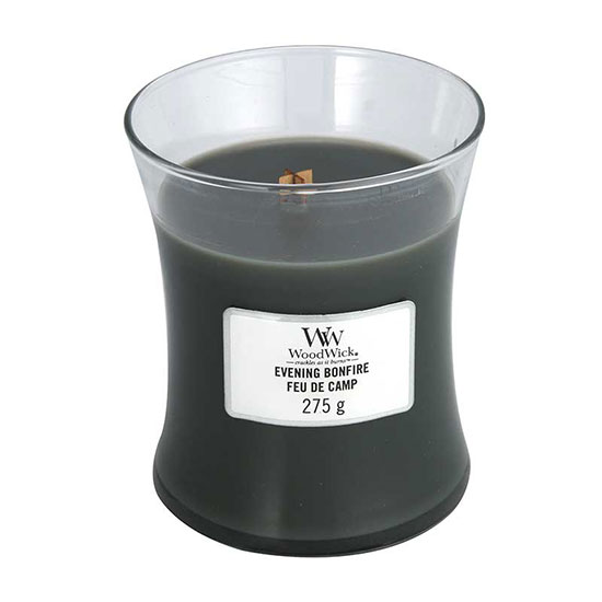 WoodWick Evening Bonfire Medium Jar Candle 275g