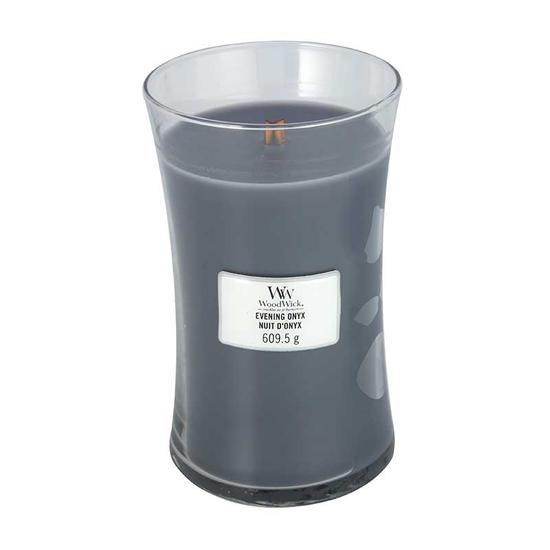 WoodWick Evening Onyx Large Jar Candle