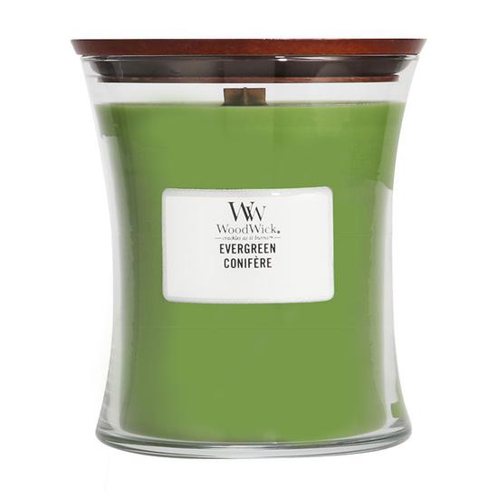 WoodWick Evergreen Medium Jar Candle