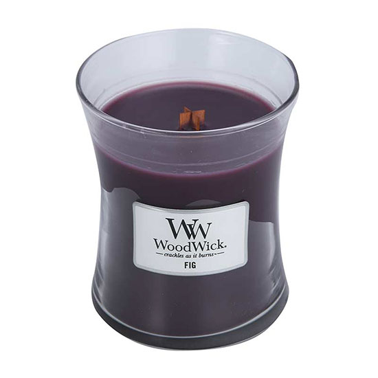 WoodWick Fig Medium Jar Candle