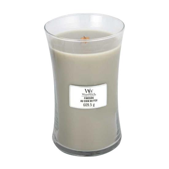 WoodWick Fireside Large Jar Candle