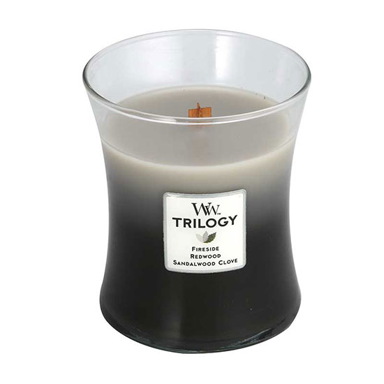 WoodWick Fireside Redwood Medium Jar Candle