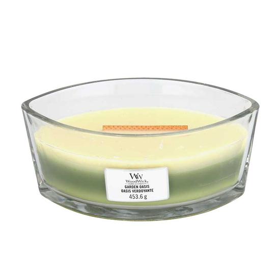 WoodWick Garden Oasis Trilogy Ellipse Candle