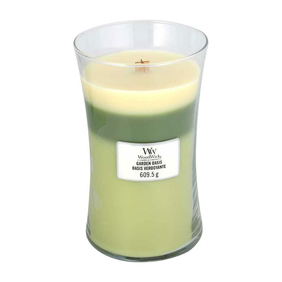 WoodWick Garden Oasis Trilogy Large Jar Candle 609.5g