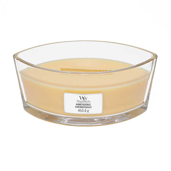 WoodWick Honeysuckle Ellipse Candle