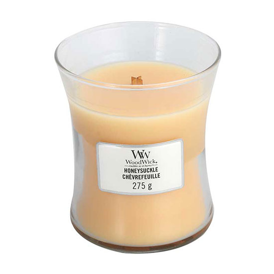 WoodWick Honeysuckle Medium Jar Candle