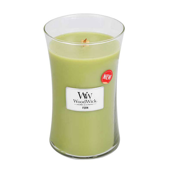 WoodWick Large Candle Fern