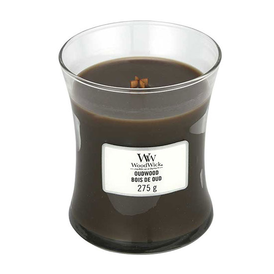 WoodWick Oudwood Medium Jar Candle
