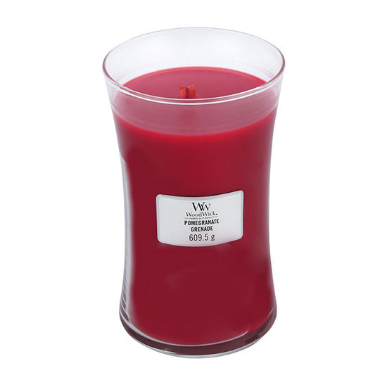 WoodWick Pomegranate Large Jar Candle
