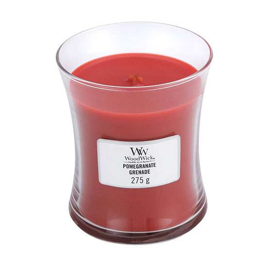 WoodWick Pomegranate Medium Jar Candle