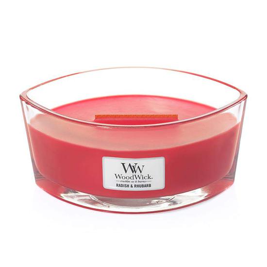 WoodWick Radish & Rhubarb Ellipse Candle