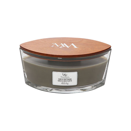 WoodWick Sand & Driftwood Ellipse Candle