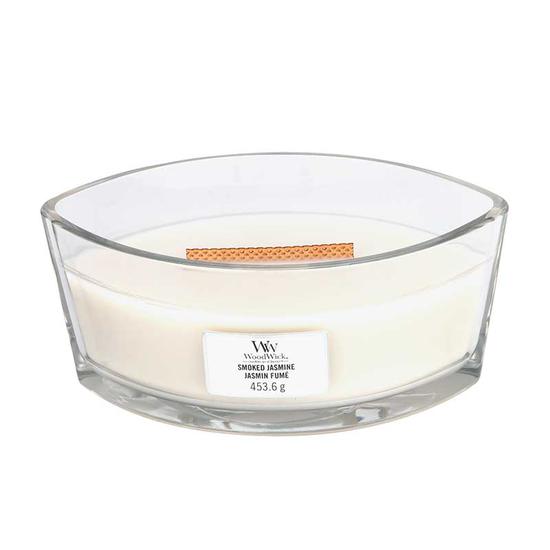 WoodWick Smoked Jasmine Ellipse Candle