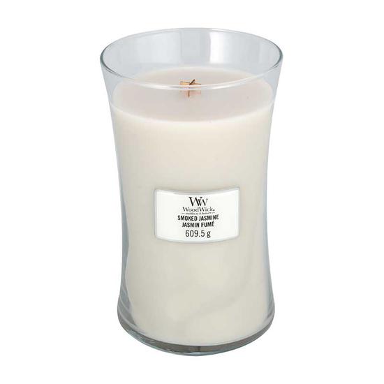 WoodWick Smoked Jasmine Large Jar Candle