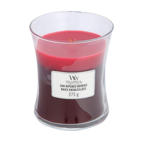 WoodWick Sun Ripened Berries Trilogy Medium Jar Candle 275g