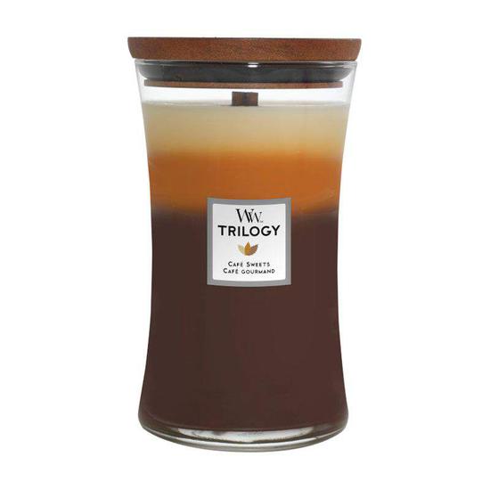 WoodWick Trilogy Cafe Sweets Large Jar Candle
