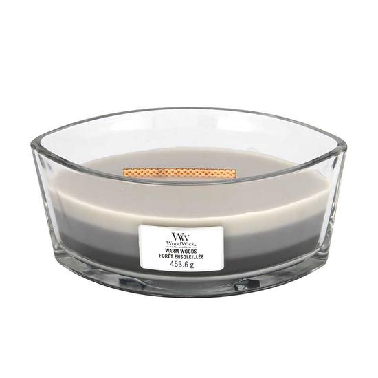 WoodWick Trilogy Warm Woods Ellipse Candle