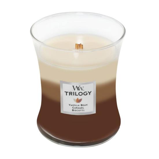 WoodWick Vanilla Bean Medium Jar Candle 275g