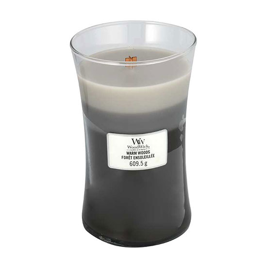 WoodWick Warm Woods Trilogy Large Jar Candle 609.5g