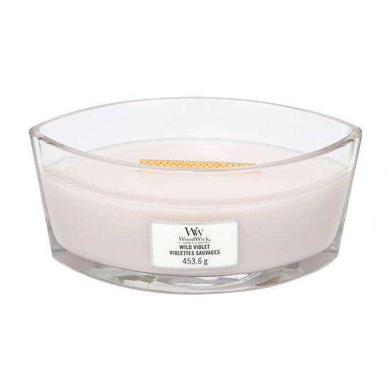 WoodWick Wild Violet Ellipse Candle