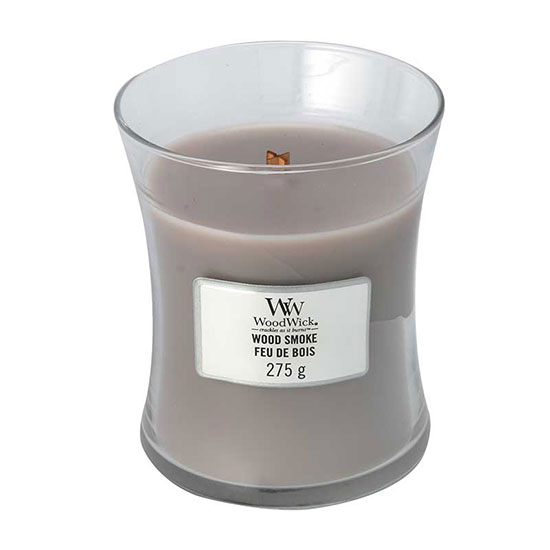 WoodWick Wood Smoke Medium Jar Candle