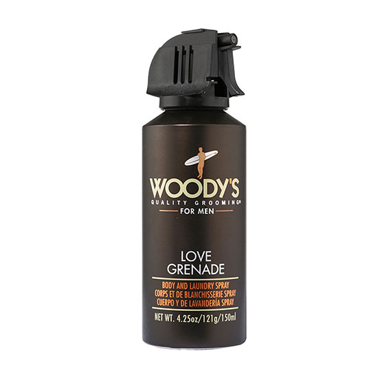 Woody's Love Grenade Body & Laundry Spray 150ml