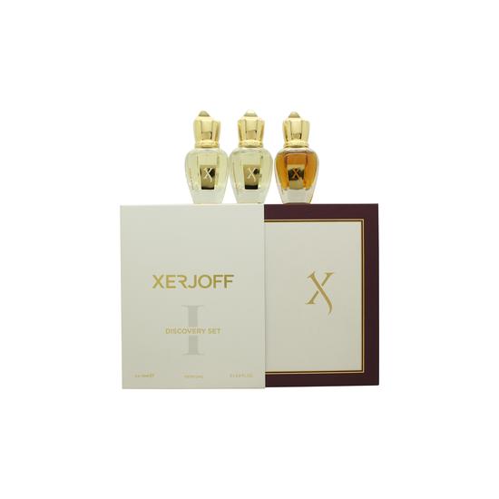 Xerjoff Discovery Set I 15ml Cruz Del Sur II Eau De Parfum + 15ml Erba Pura Eau De Parfum + 15ml Uden Overdose Eau De Parfum