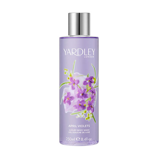 Yardley April Violets Luxury Body Wash 250ml