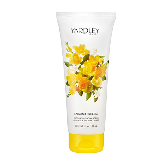 Yardley English Freesia Exfoliating Body Scrub 200ml