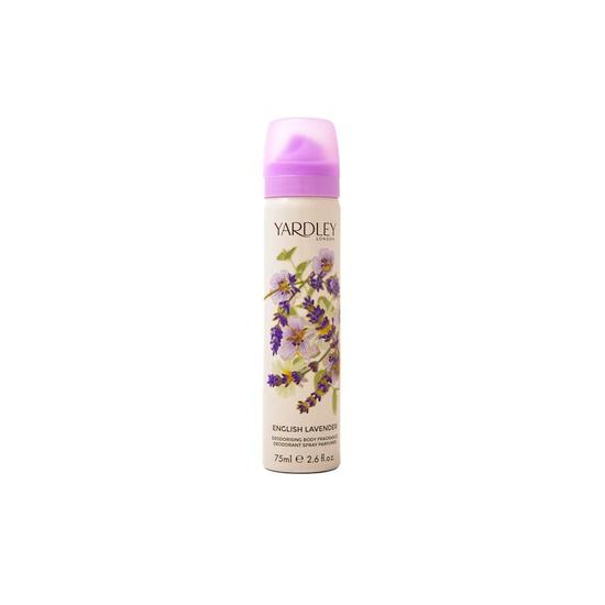 Yardley English Lavender Deodorising Body Fragrance 75ml