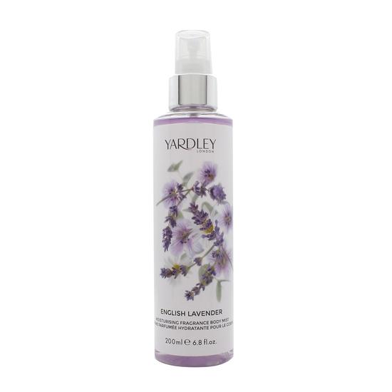 Yardley English Lavender Fragrance Mist Spray 200ml