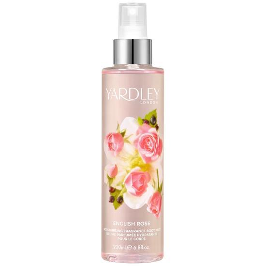 Yardley English Rose Fragrance Mist Spray