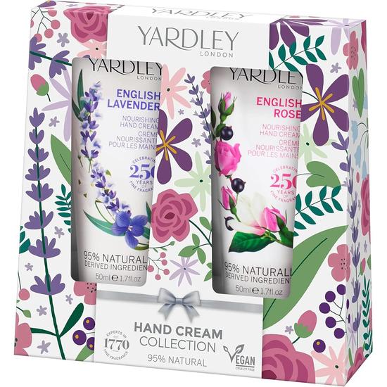 Yardley Floral Fragrance Hand Cream Collection Gift Set 50ml
