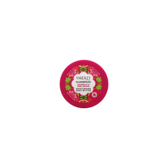 Yardley Flowerazzi Magnolia & Pink Orchid Body Butter 200ml