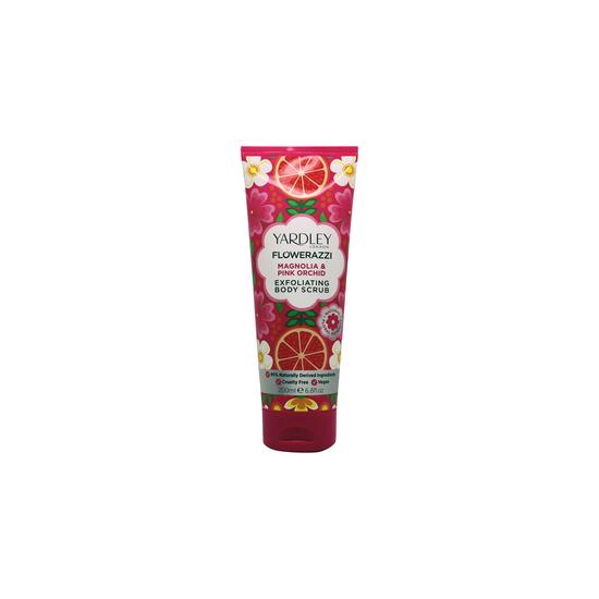 Yardley Flowerazzi Magnolia & Pink Orchid Body Scrub